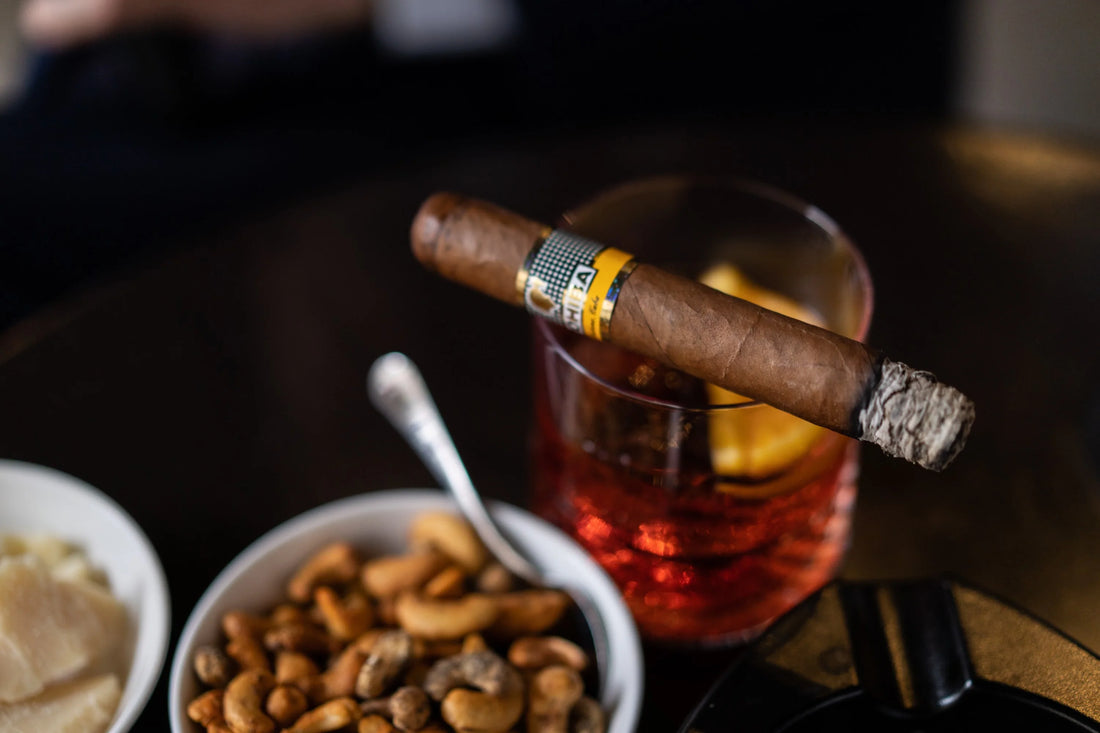 Att para cigarrer och mat