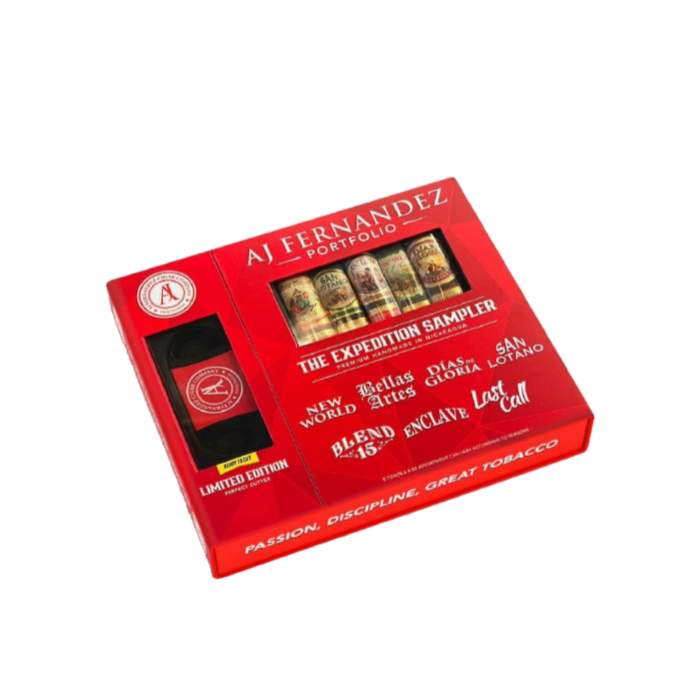 aj fernandez sampler gåva cigarr