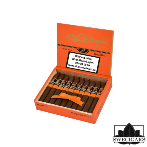 Aging Room Quattro Nicaragua Maestro Torpedo - Swecigars
