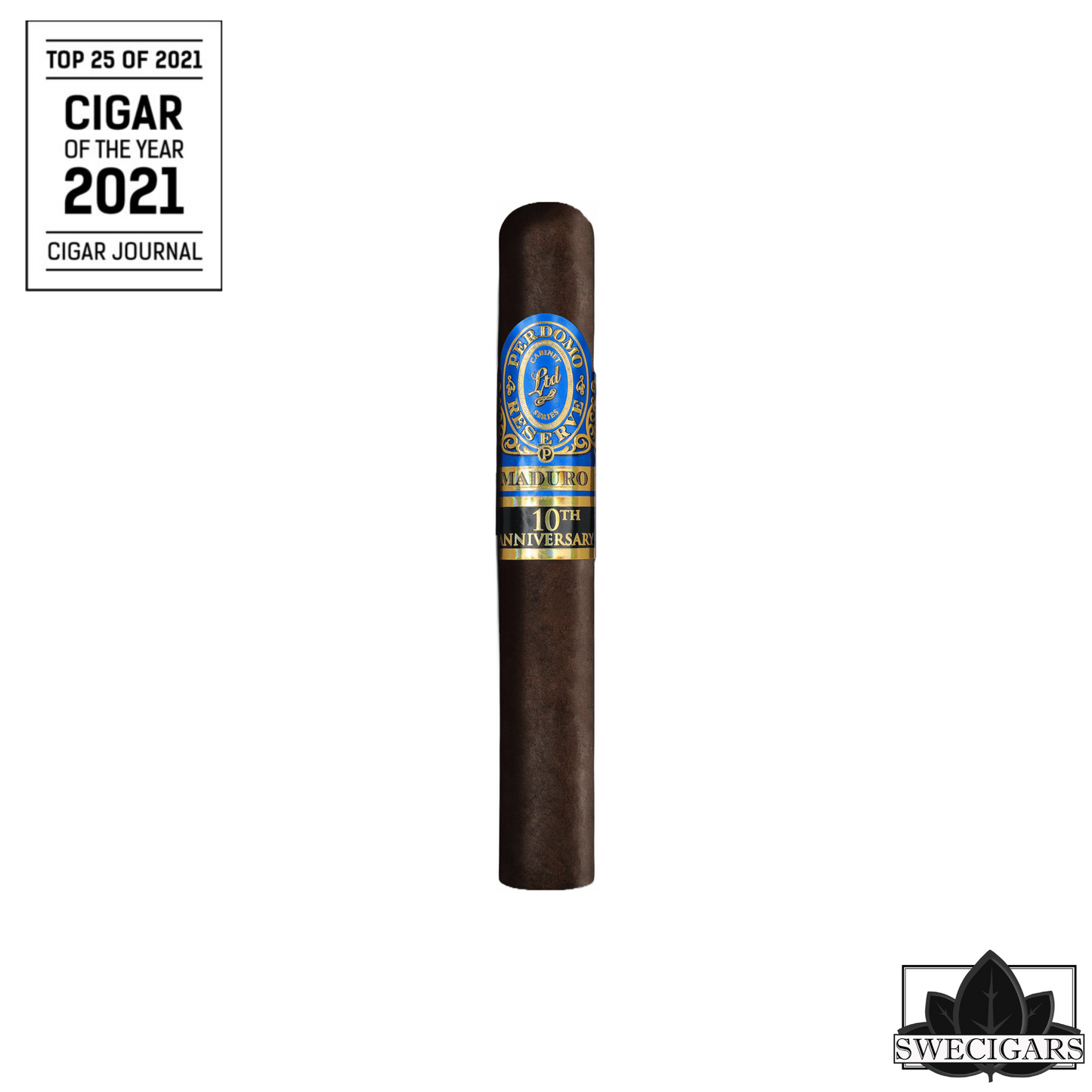 Perdomo Reserve 10th Anniversary Box Pressed Maduro Robusto - Swecigars
