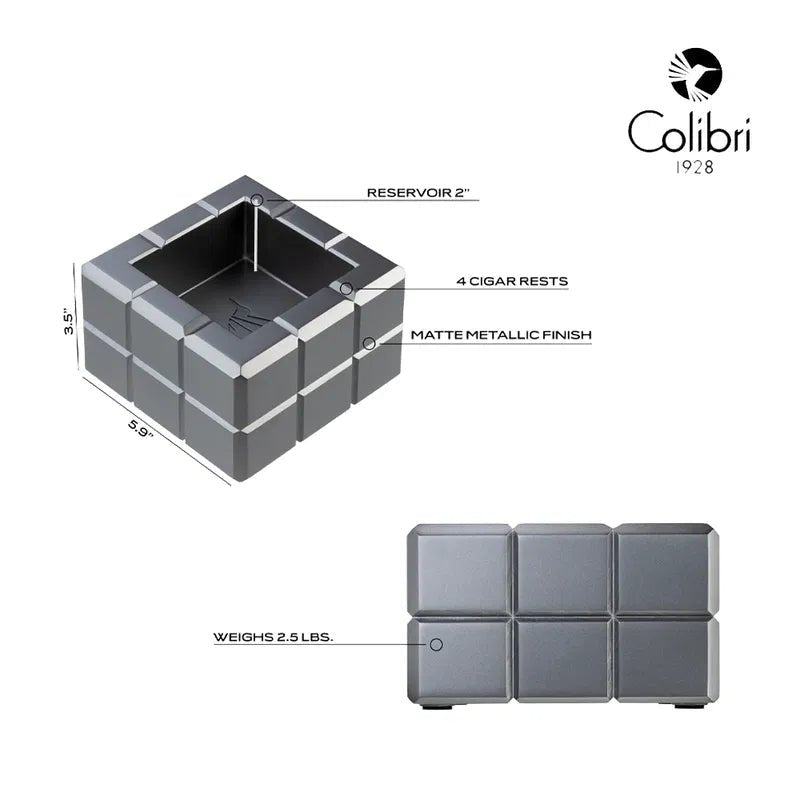 Colibri Heritage Cube Ashtray - Swecigars