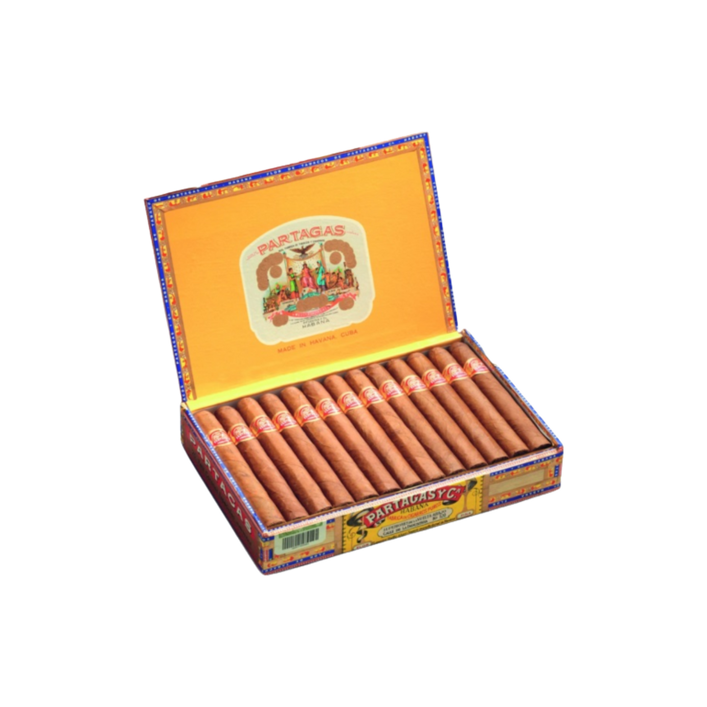 partagas habaneros kuba cigarr