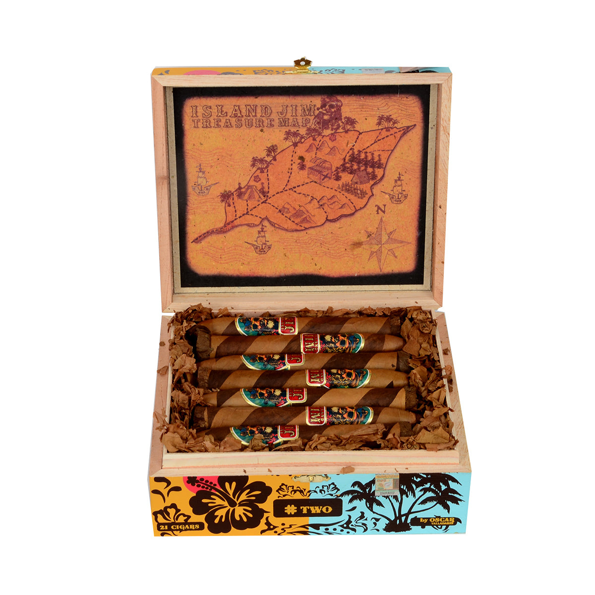 Oscar Valladares Island Jim #2 Corojo Torpedo