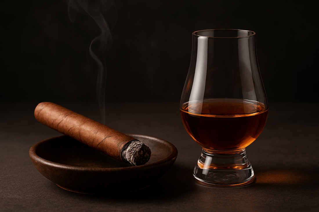 Att kombinera cigarr och whiskey - Swecigars
