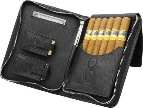 Adorini cigarrväska i läder - Swecigars