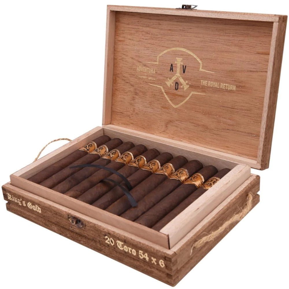 ADVentura The Royal Return King's Gold Toro - Swecigars