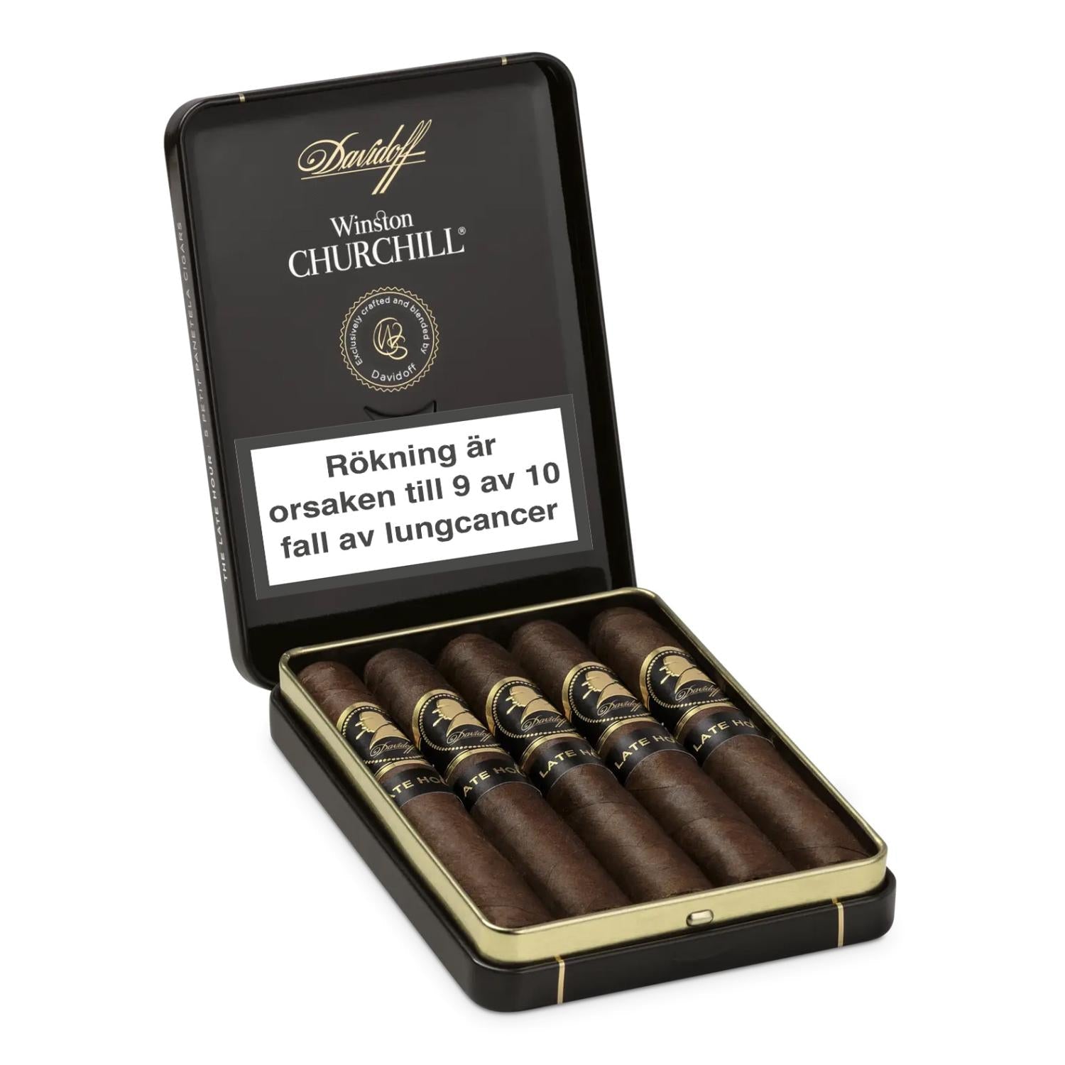 Davidoff Winston Churchill Late Hour Petit Panetela - Swecigars
