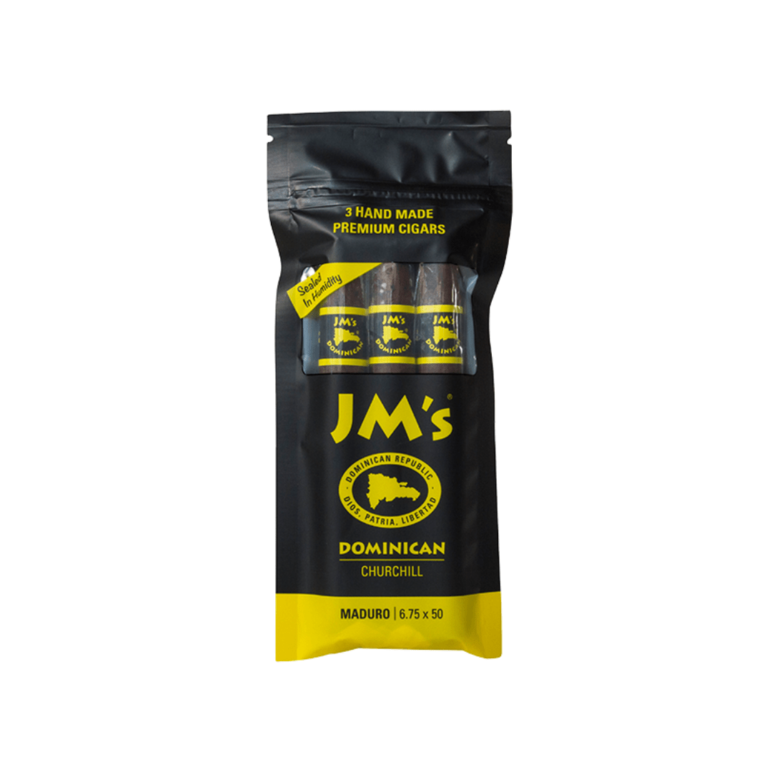 JM's Dominican Maduro Churchill Freshpack - Swecigars