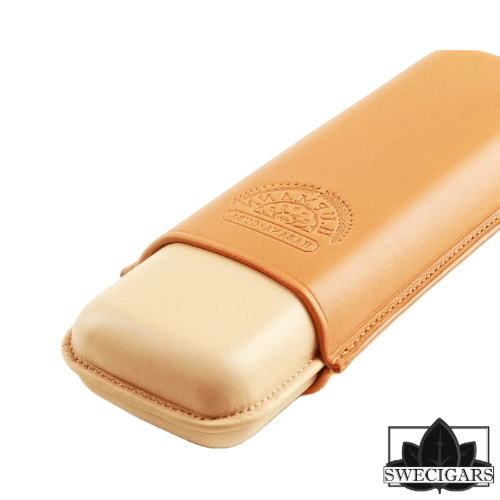 Läderfodral (två cigarrer) - H. Upmann - Swecigars