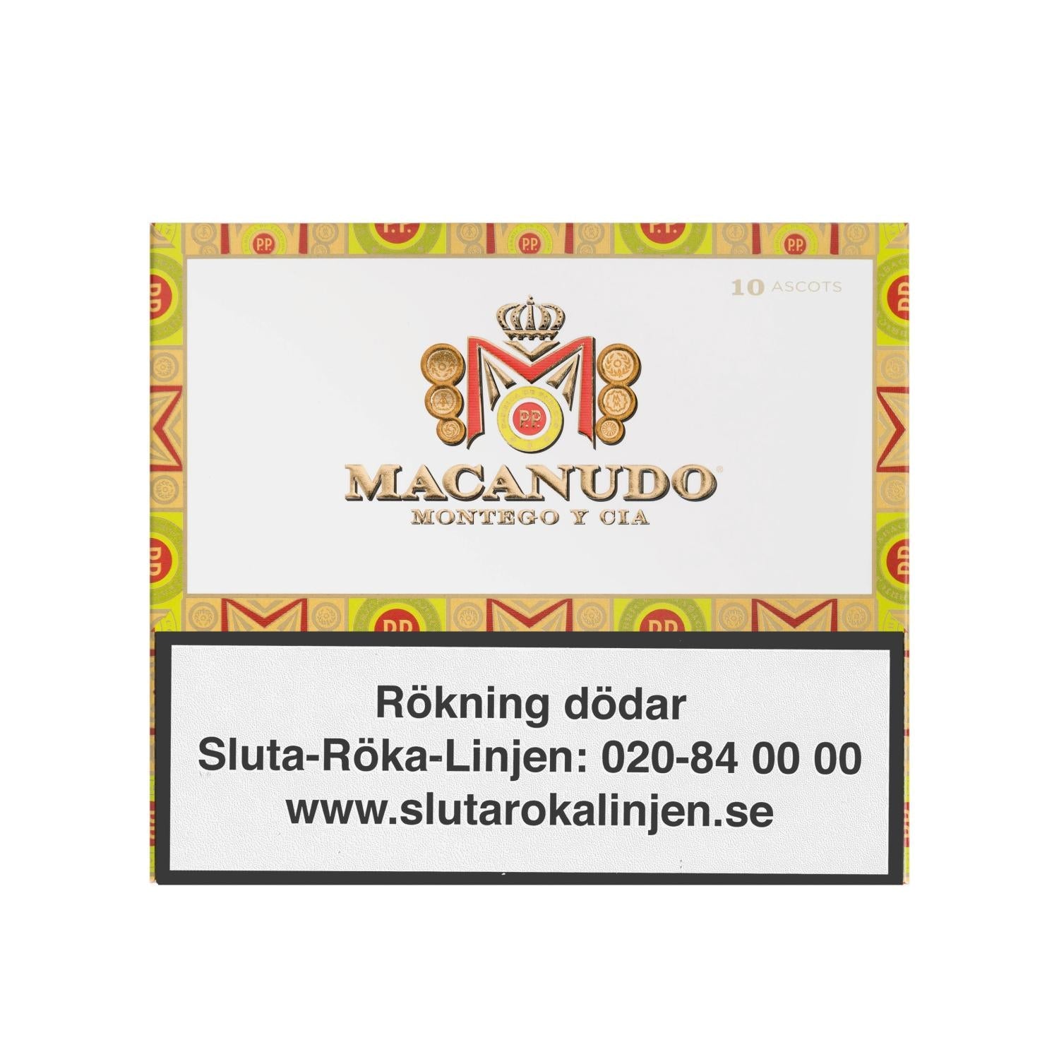 Macanudo Connecticut Ascot - Swecigars
