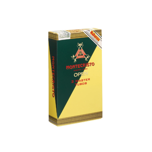 montecristo tubos i tre pack cigarr kubansk