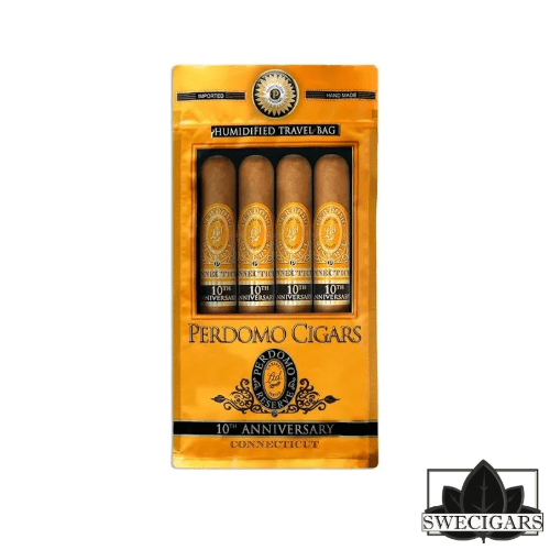 Perdomo 10y Anniversary Toro Conneticut Humibag - Swecigars