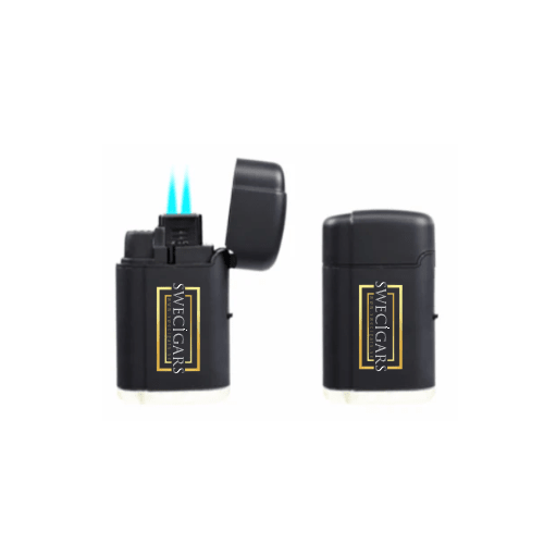 Swecigars Doubel Jet Torch Black - Swecigars
